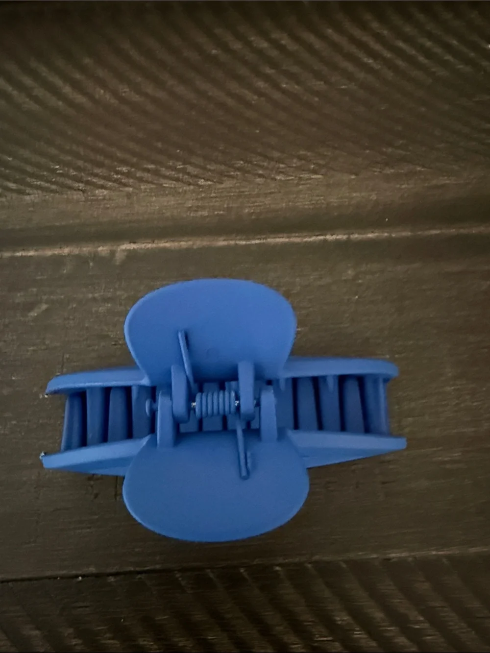 Matte Blue Hair Claw Clip - Comfortable Grip